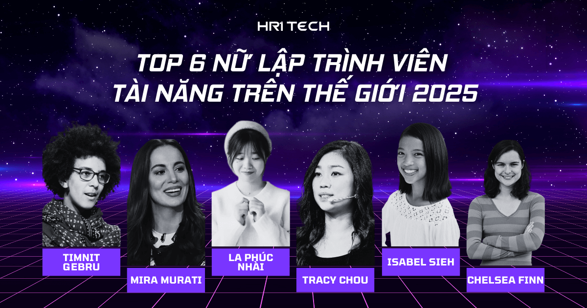 Top 6 Nữ Lập Trình Viên Tài Năng Trên Thế Giới 2025