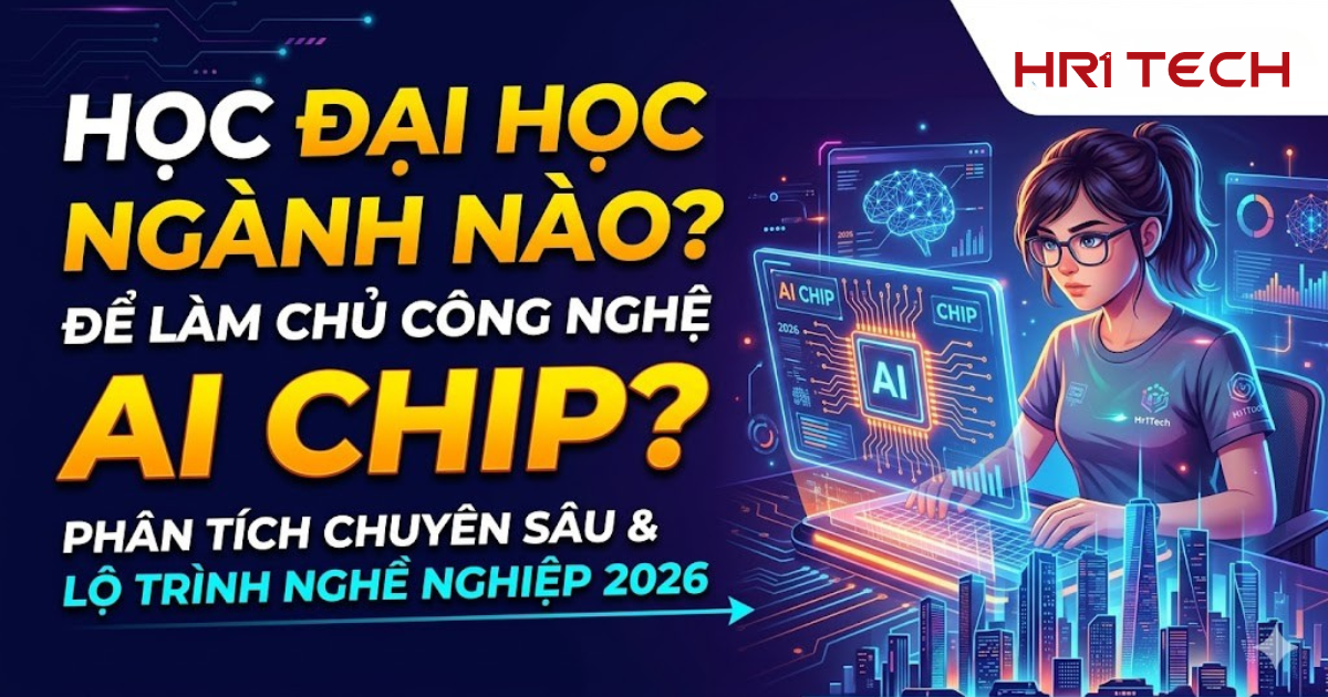 Học đại học ngành nào để làm chủ công nghệ AI chip? Phân tích chuyên sâu và Lộ trình nghề nghiệp 2026