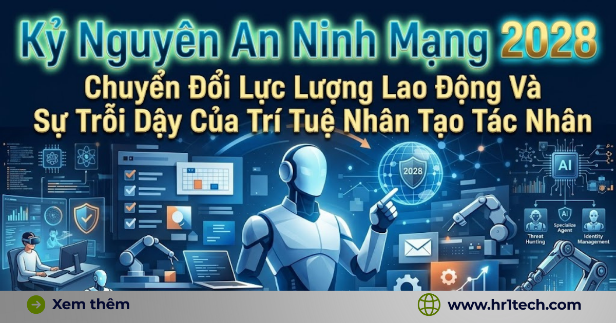 Kỷ Nguyên An Ninh Mạng 2028: Chuyển Đổi Chiến Lược Và Sự Trỗi Dậy Của Ai Tác Nhân