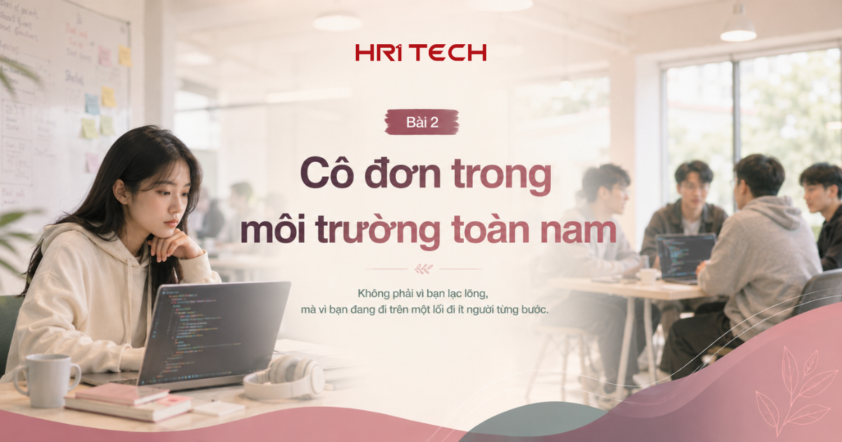 Căn phòng họp 8 người - và bạn là cô gái duy nhất. Lại.