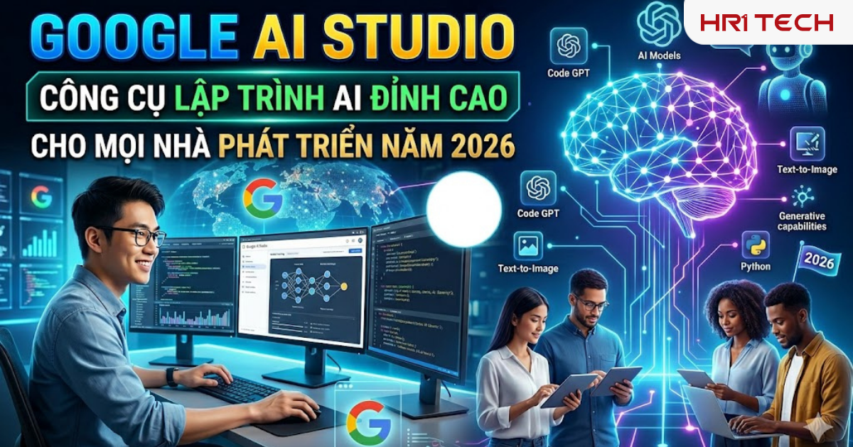 Google AI Studio: Công cụ Lập trình AI Đỉnh Cao Cho Mọi Nhà Phát Triển Năm 2026
