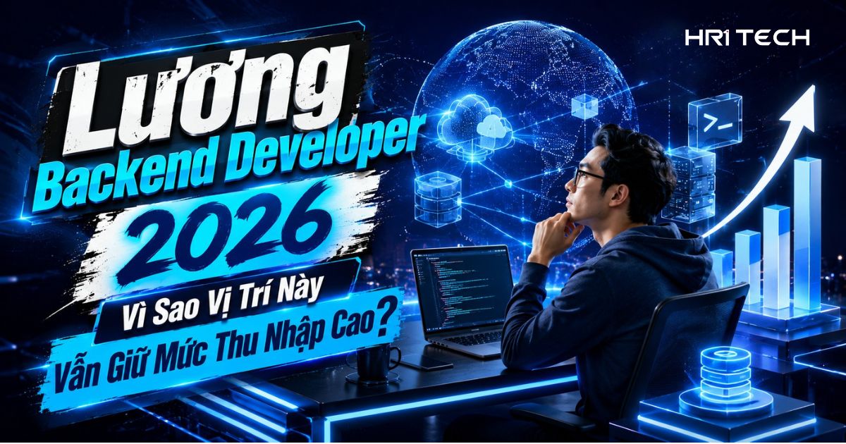 Lương Backend Developer 2026: Vì Sao Vị Trí Này Vẫn Giữ Mức Thu Nhập Cao?