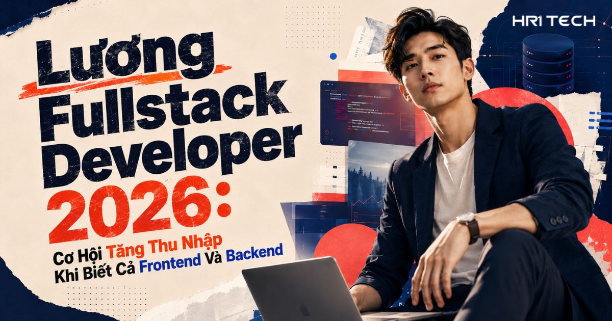 Lương Fullstack Developer 2026: Cơ Hội Tăng Thu Nhập Khi Biết Cả Frontend Và Backend