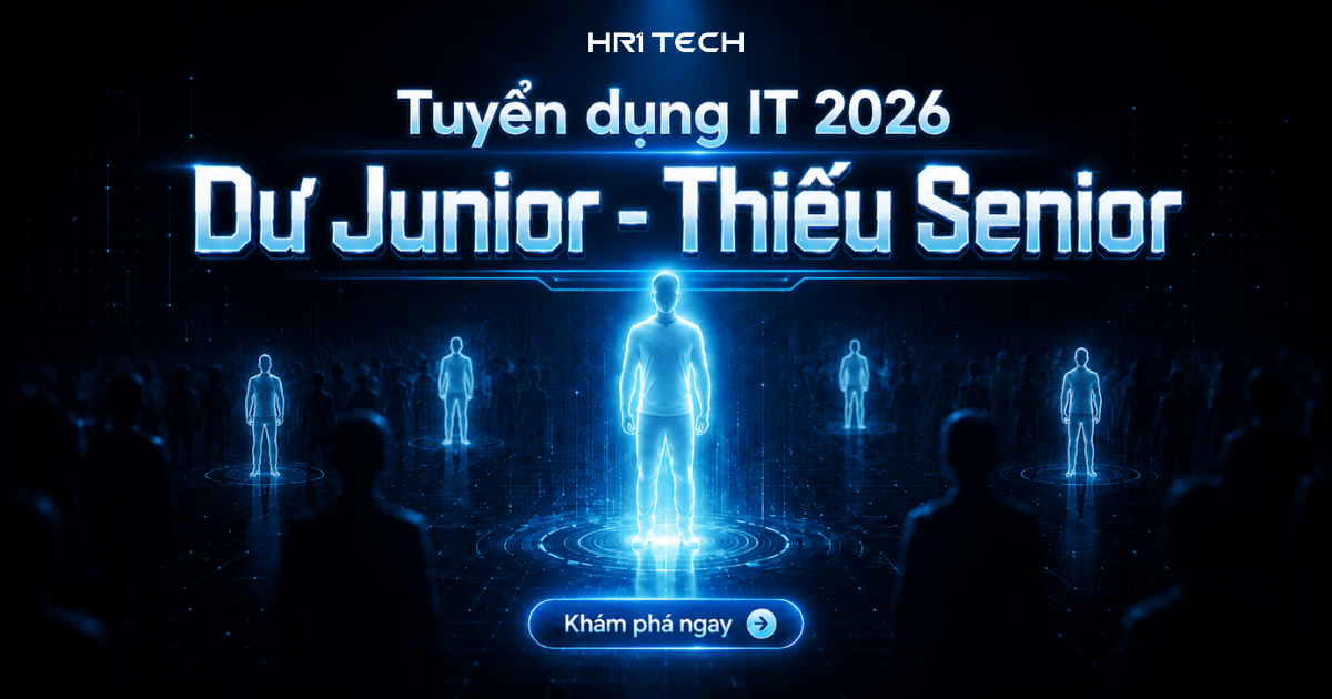 Nghịch lý tuyển dụng IT 2026: Thừa Junior, khát Senior
