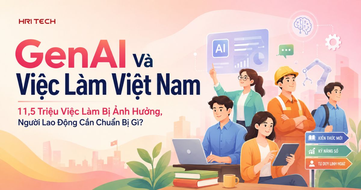 GenAI Và Việc Làm Việt Nam: 11,5 Triệu Việc Làm Bị Ảnh Hưởng, Người Lao Động Cần Chuẩn Bị Gì?