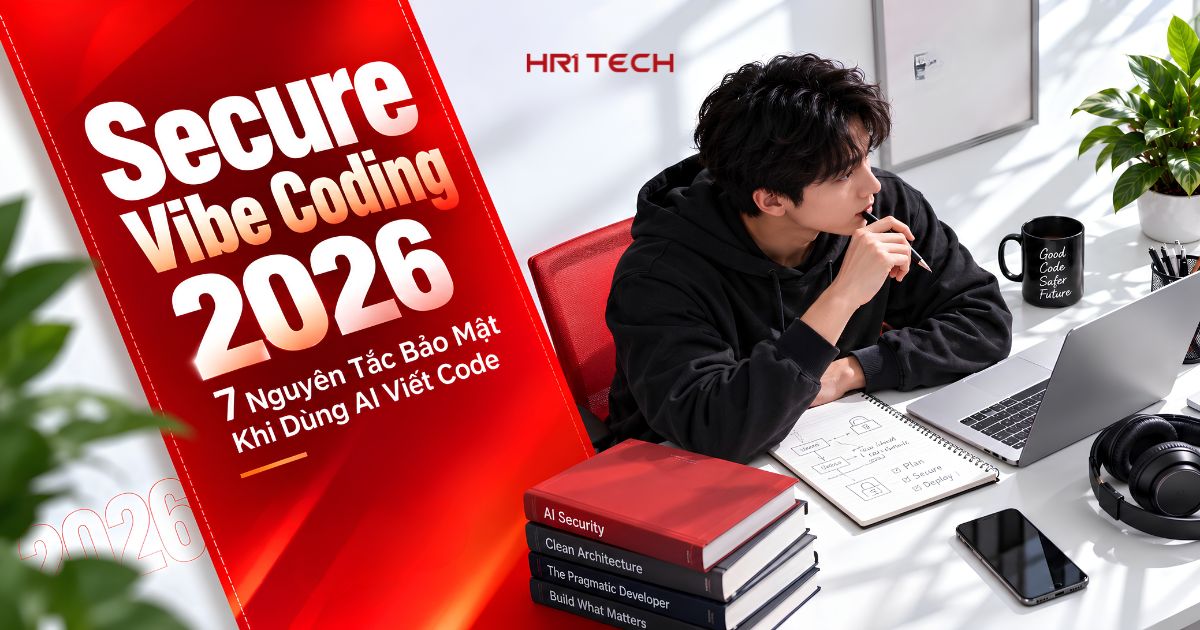 Secure Vibe Coding 2026: 7 Nguyên Tắc Bảo Mật Khi Dùng AI Viết Code
