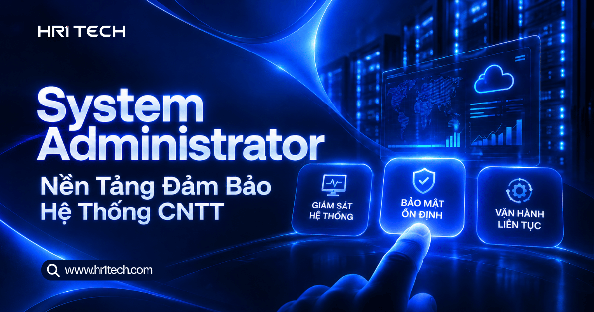 System Administrator: Nền Tảng Đảm Bảo Hệ Thống CNTT Vận Hành Ổn Định