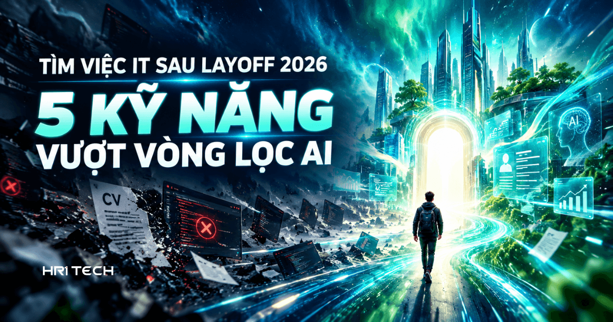 Tìm việc IT sau layoff năm 2026: 5 kỹ năng giúp developer vượt vòng lọc AI