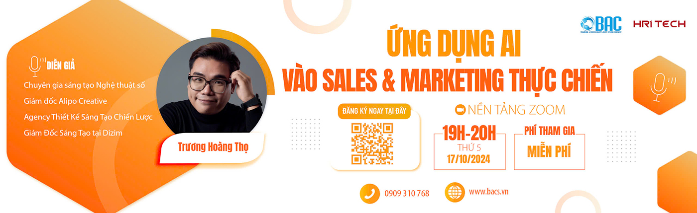 Ứng Dụng AI Vào Sales & Marketing Thực Chiến