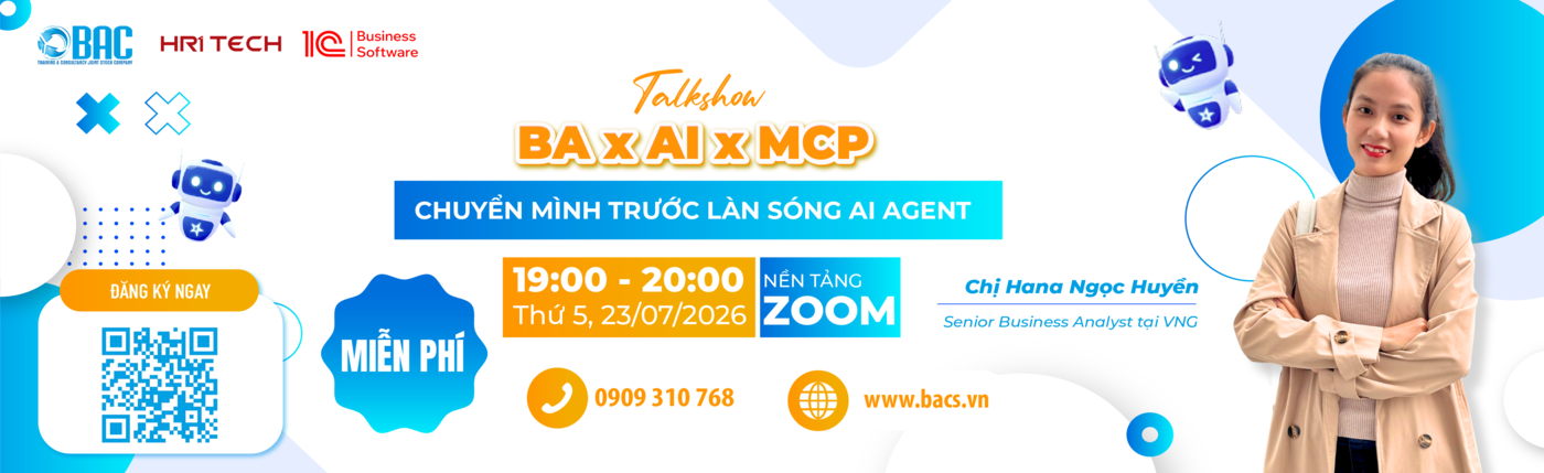 TALKSHOW BA SHARING THÁNG 07: BA x AI x MCP - CHUYỂN MÌNH TRƯỚC LÀN SÓNG AI AGENT